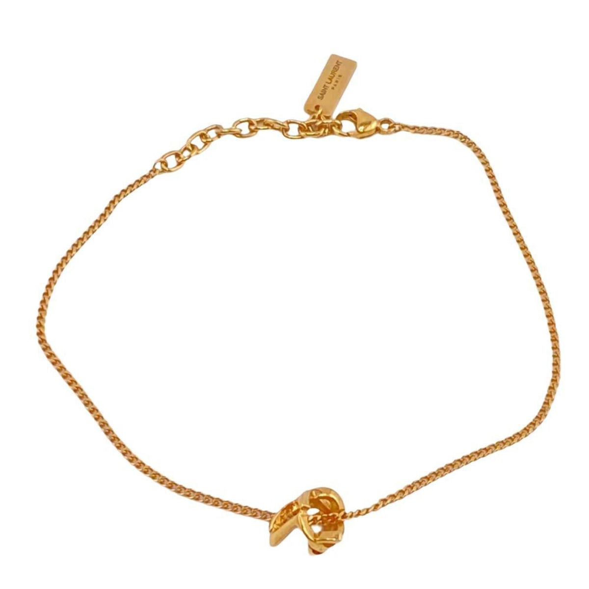 Pre-Owned wristband LAURENT Gold SAINT Women's YSL Z0006130 (Good)
