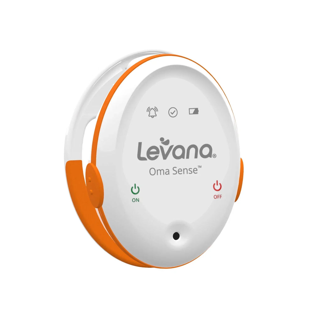 Breathing Parents Baby Levana Stimulate and Audible and Baby Monitor with Alert Designed Vibrations Sense Portable Movement Alerts to Oma™