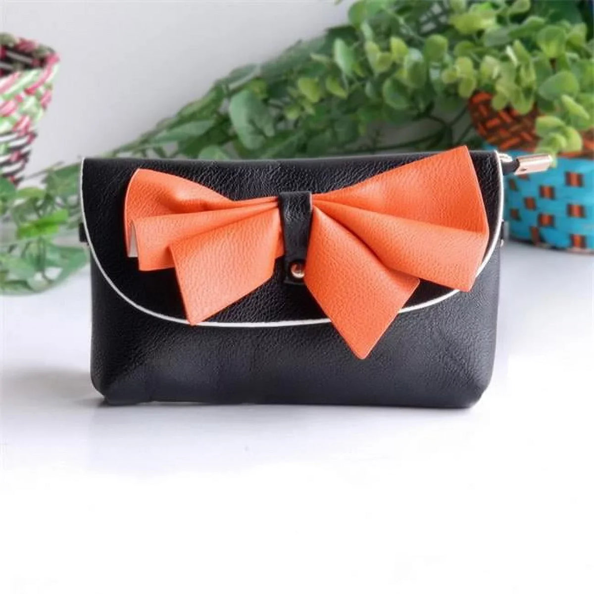 Colorful Leatherette Shoulder - Clutch Imagine Casual Purse Bag Clutch