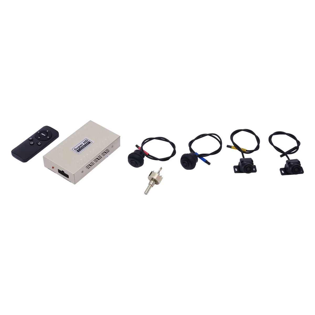 DVR Camera Recorder Image 360° Video CMOS Cam Sensor FETCOI Car Lens Dash Rear