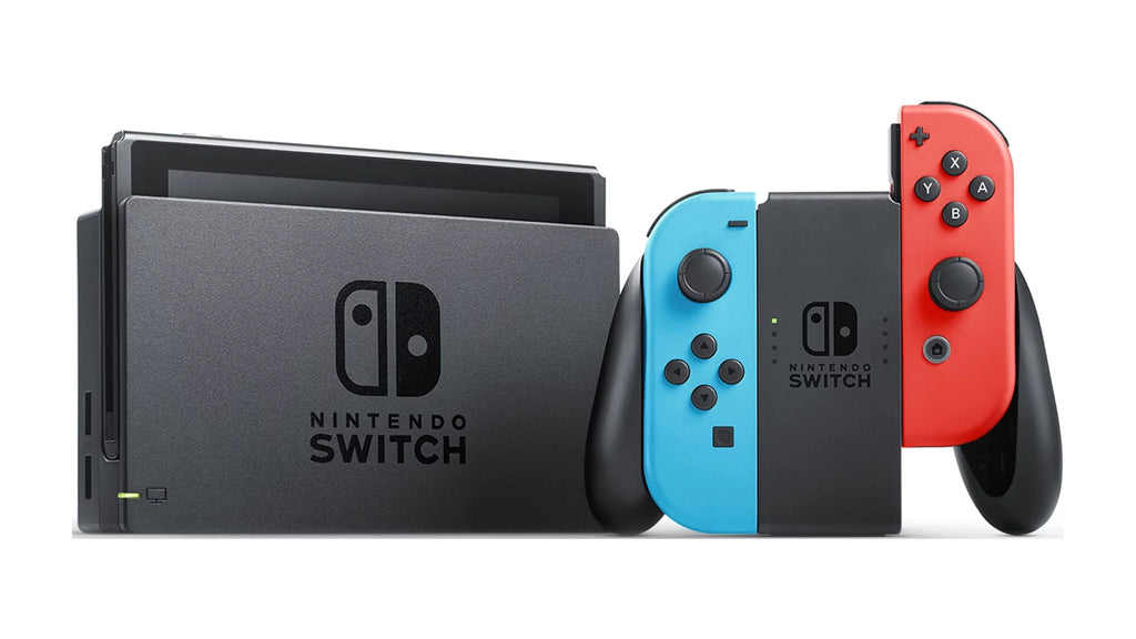 GAME CONSOLE NINTENDO HADSKABAA 32GB HANDHELD NEON SWITCH