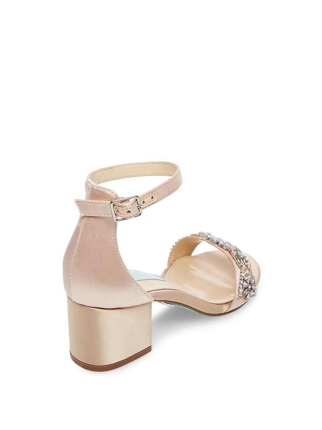 Size Johnson Women's M Betsey Heels Silver Mel 7
