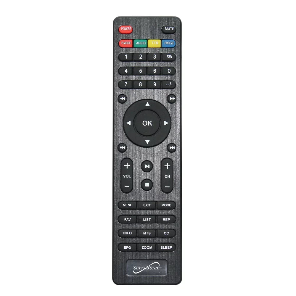 RV/Boat TV, AC/DC LCD Portable 12" with Supersonic Compatible SC-2812