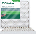 AC Air Filters Filterbuy 13 Pleated Furnace (2-Pack) HVAC 20x20x2 MERV