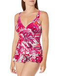 $144 D by Profile Women's in Cup Gottex Bali Size 6D Swimdress Escape