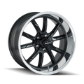 LIP RIDLER 83.82CB 20X8.5 BLACK/POLISHED 0ET 650 5X120.65 MATTE
