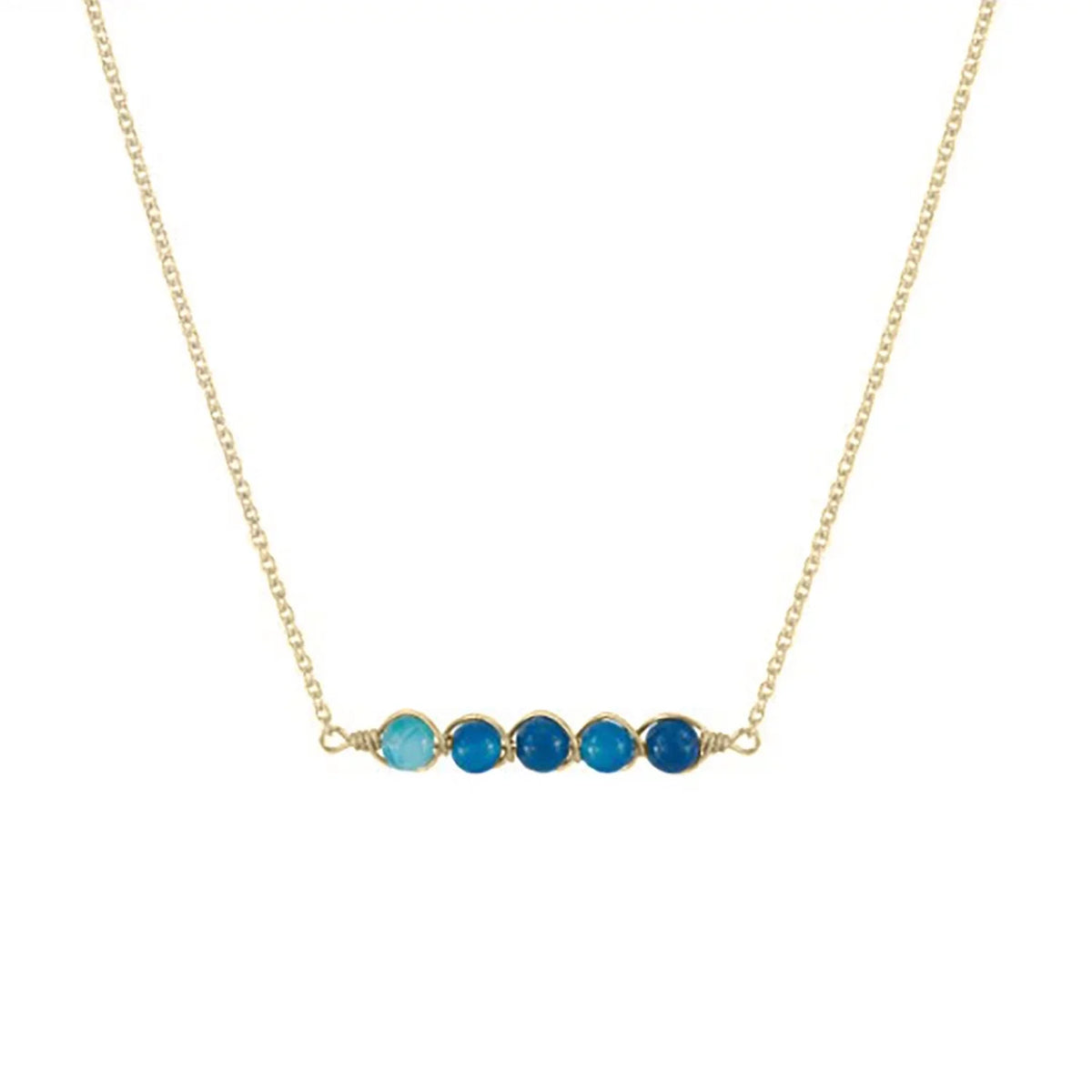 Women, Lazuli Pendant for Wire Blue Lapis Boutique Necklace Wrapped Teens Bar Box Inc