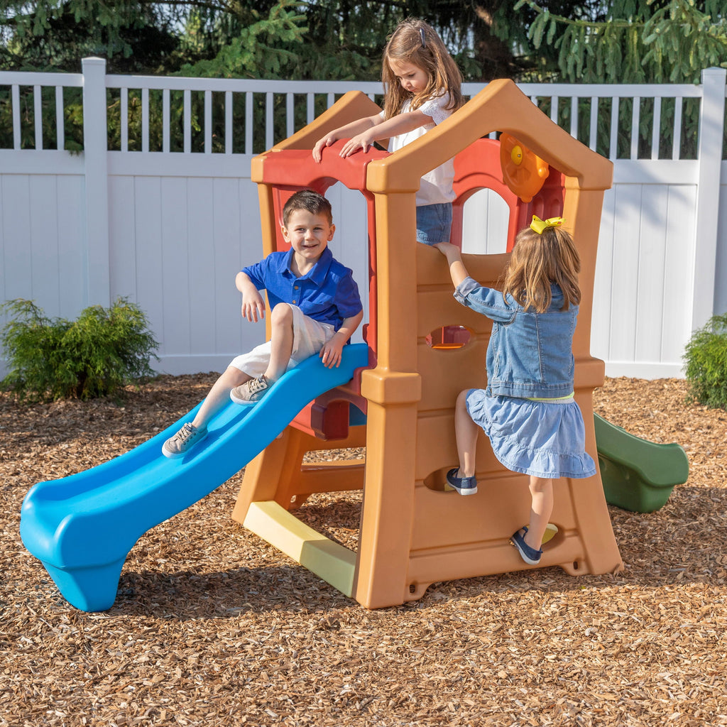 Play Up Double Toddlers Step2 Climber, Slide