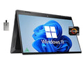 Radeon Touchscreen Vision SSD, USB PCIe Win RAM, 5MP Backlit IR 15.6" 32GB Keyboard, True 64GB AMD 5825U, Card 11, Envy Graphics, 2TB AMD Laptop, x360 HP Ryzen Black, 2022 2-in-1 7 Camera,