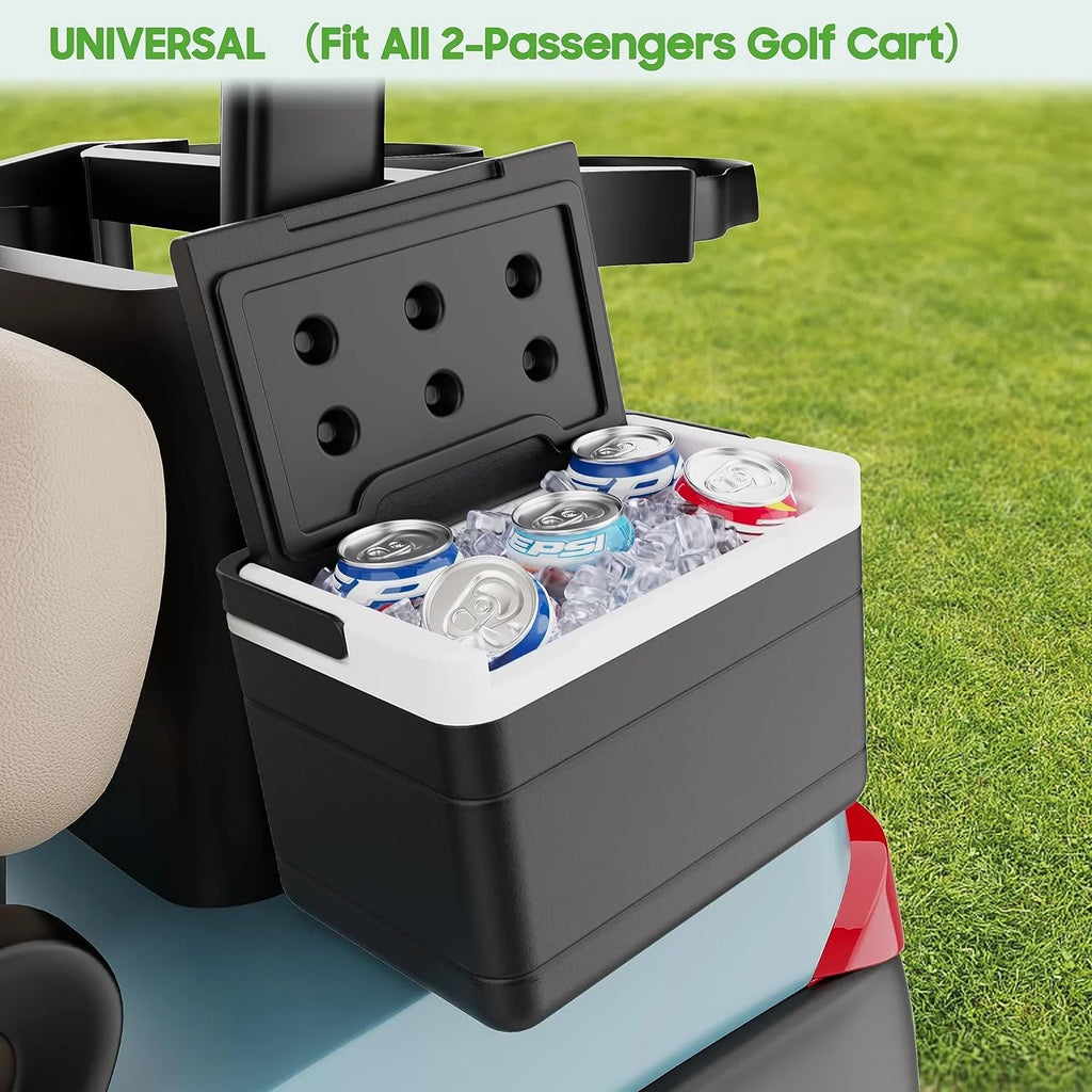 Golf Golf Yamaha, Cart 48H Universal Cart 102588101 Ice Caddy Kit EZGO,Club Car Cooling for Fits Portable 10L0L Chest Mounting and Bracket 103886801 with Cooler