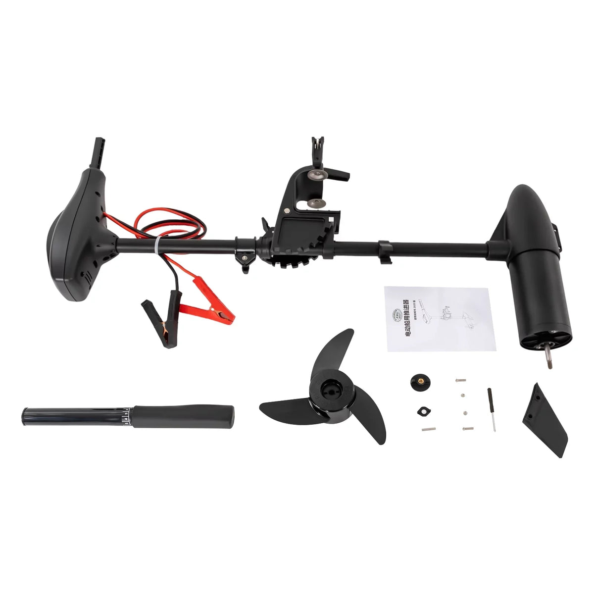 Brush Electric Saltwater Kayak Boat for LOYALHEARTDY Fishing Trolling Engine Outboard Motor Motor Inflatable Boat 58lbs