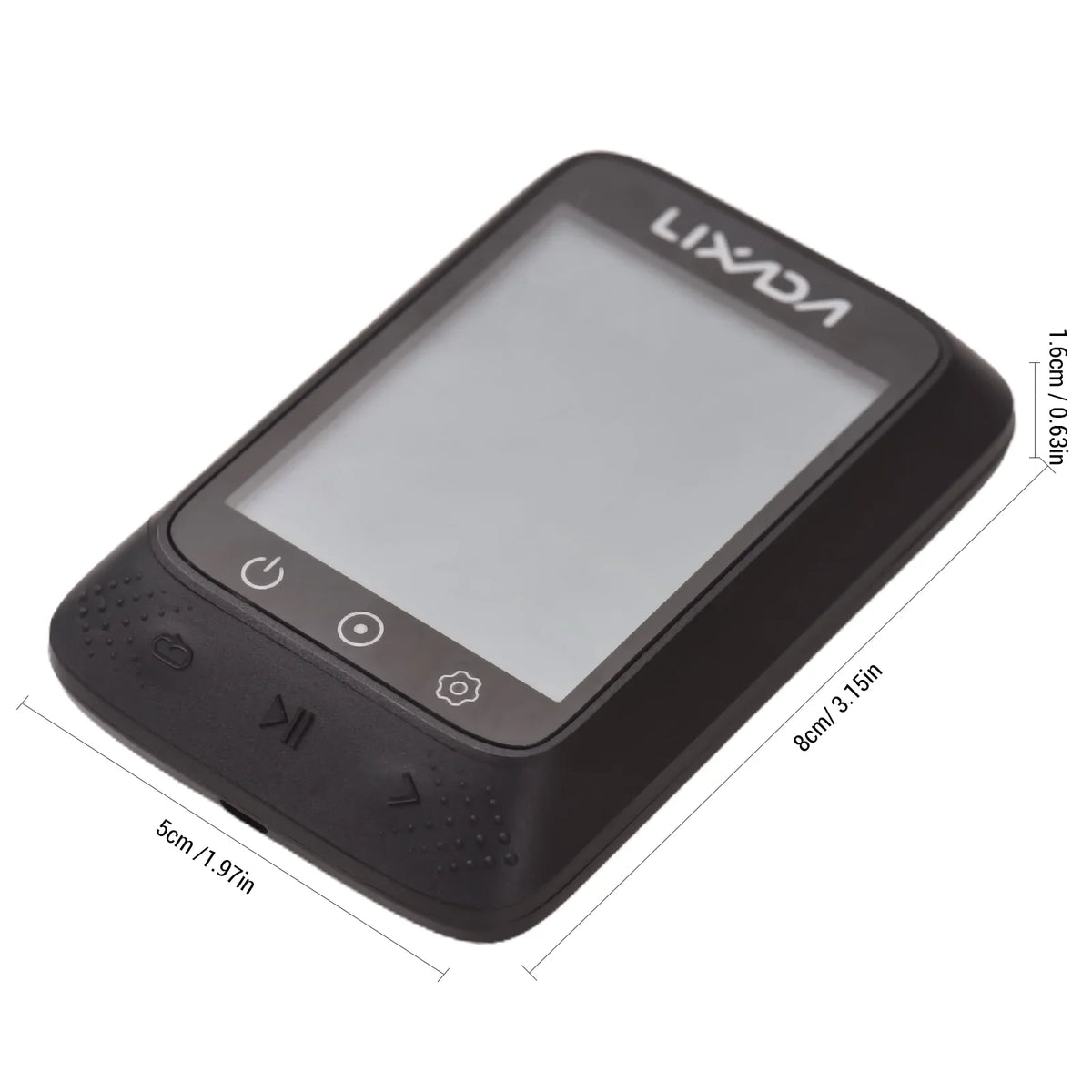 Compatible Wireless BT APP ANT+ Sensor GPS Lixada Computer Strava Gradient Waterproof Altitude with 2.3in Bike