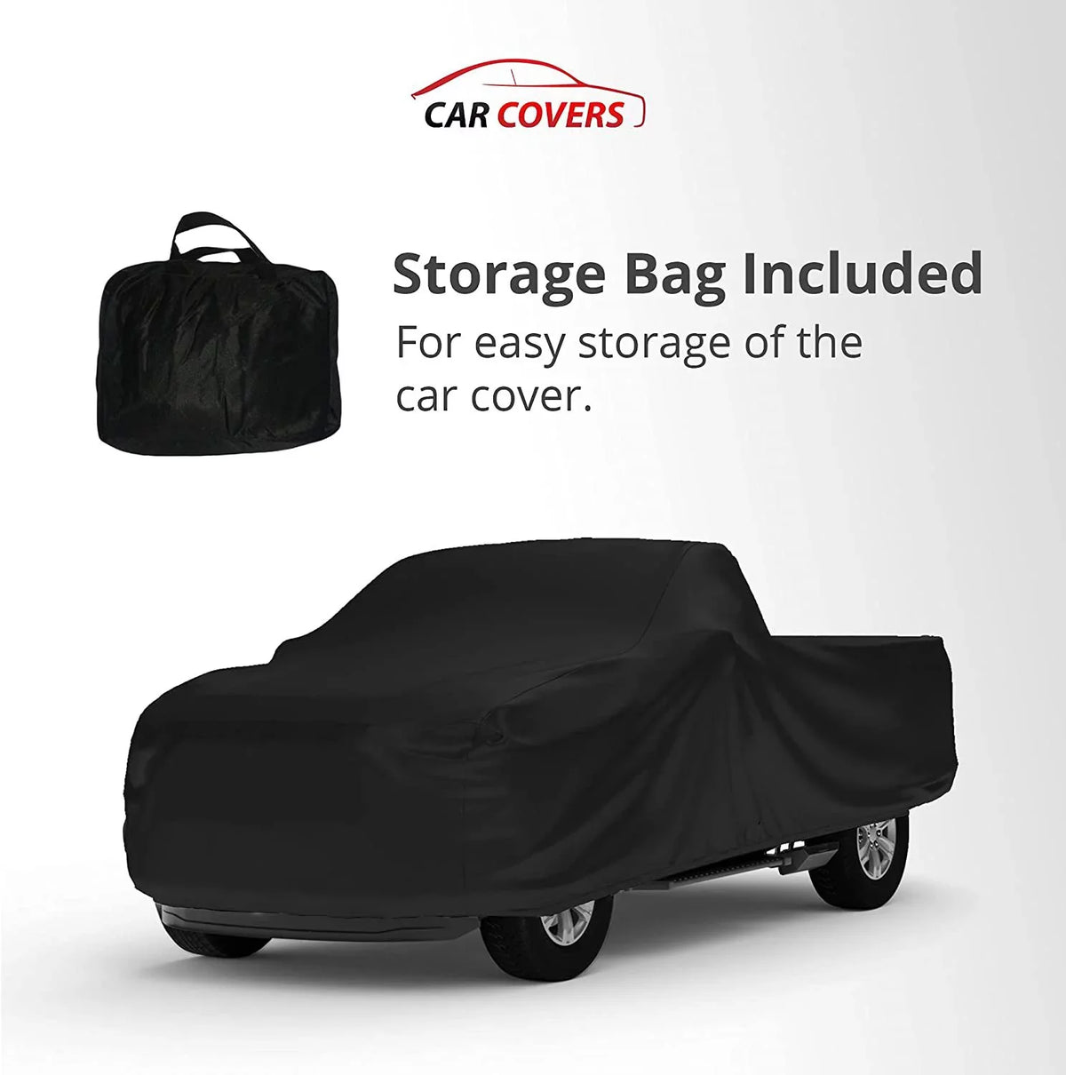 '- Ultra Cover Cab, Includes Looking Compatible Between Use Storage Keep Satin Crew Truck - Material Indoor 4.5 with Bag Black 2001-2004 GMC - Vehicle Soft Foot Sonoma - Indoor Bed