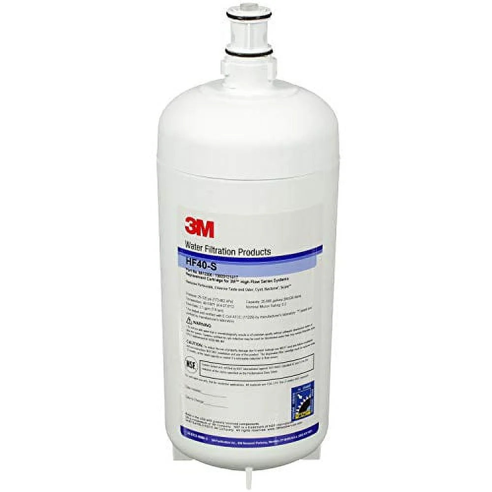 for Filtration Commercial Machines and Scale 3M for Cysts, HF40-S Flow Ice Reduces Sediment, Water Taste Chlorine Replacement High Bacteria, Series Inhibits Odor, Cartridge ICE140-S, Maker