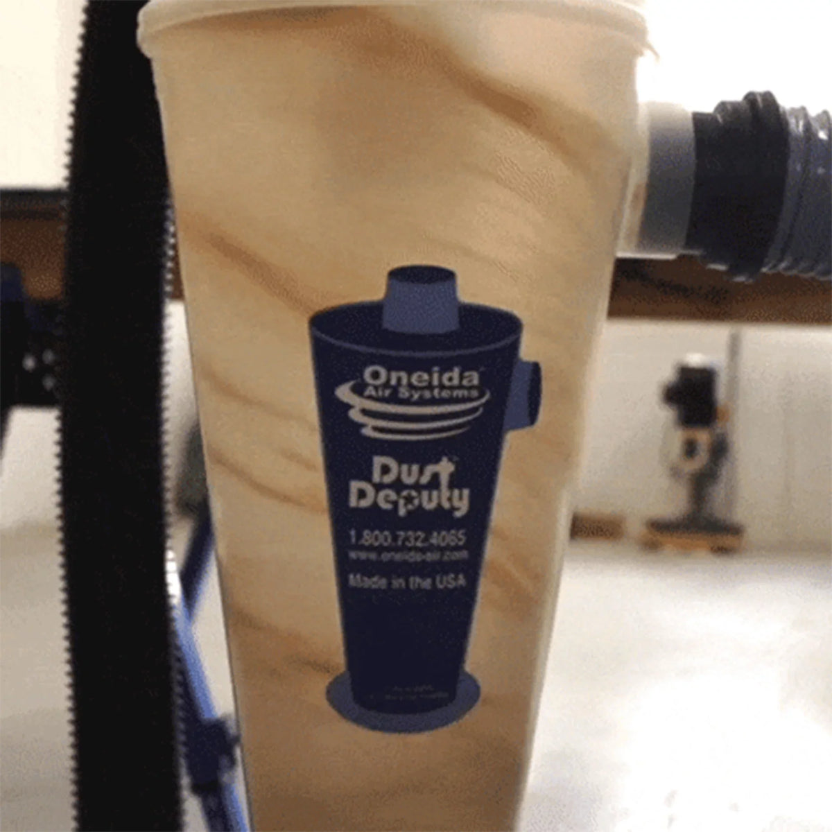 Cyclone Deputy Dust Air 2.5 Oneida Anti-Static Plus Systems Separator
