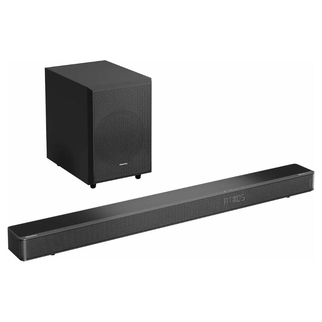 with (Refurbished) Restored Subwoofer Ch Wireless 3.1.2 Hisense AX3120G Black Soundbar