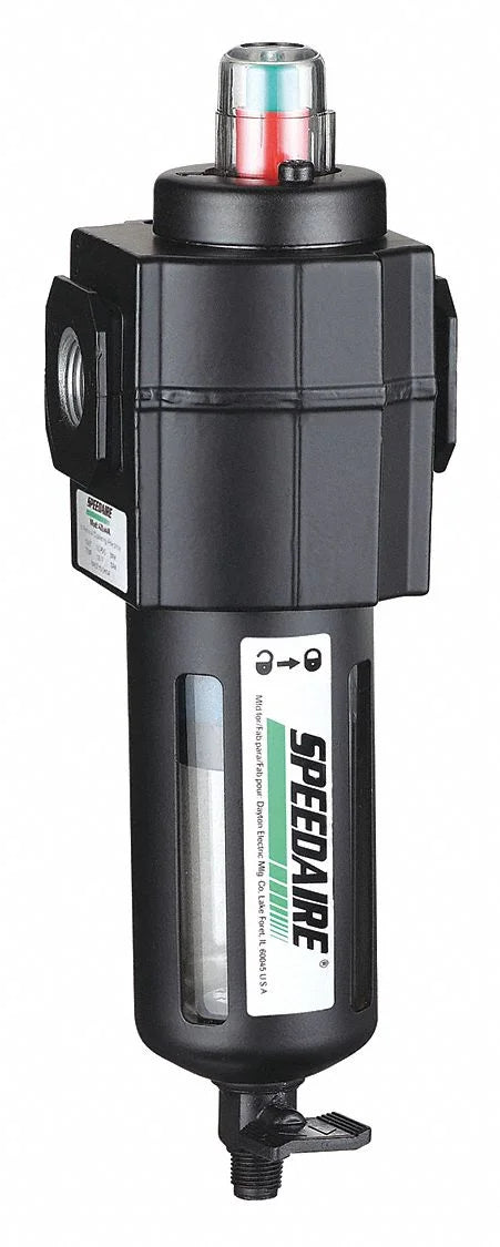 NPT,20 4ZL32 cfm,0.01 Speedaire Filter,1/4" micron