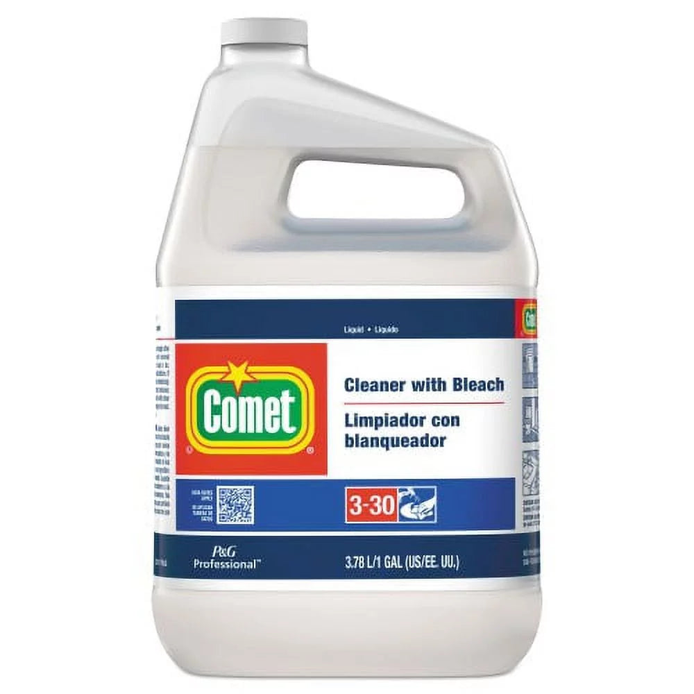 Cleaner Liquid, Bottle One Bleach, Comet Gallon (02291) with