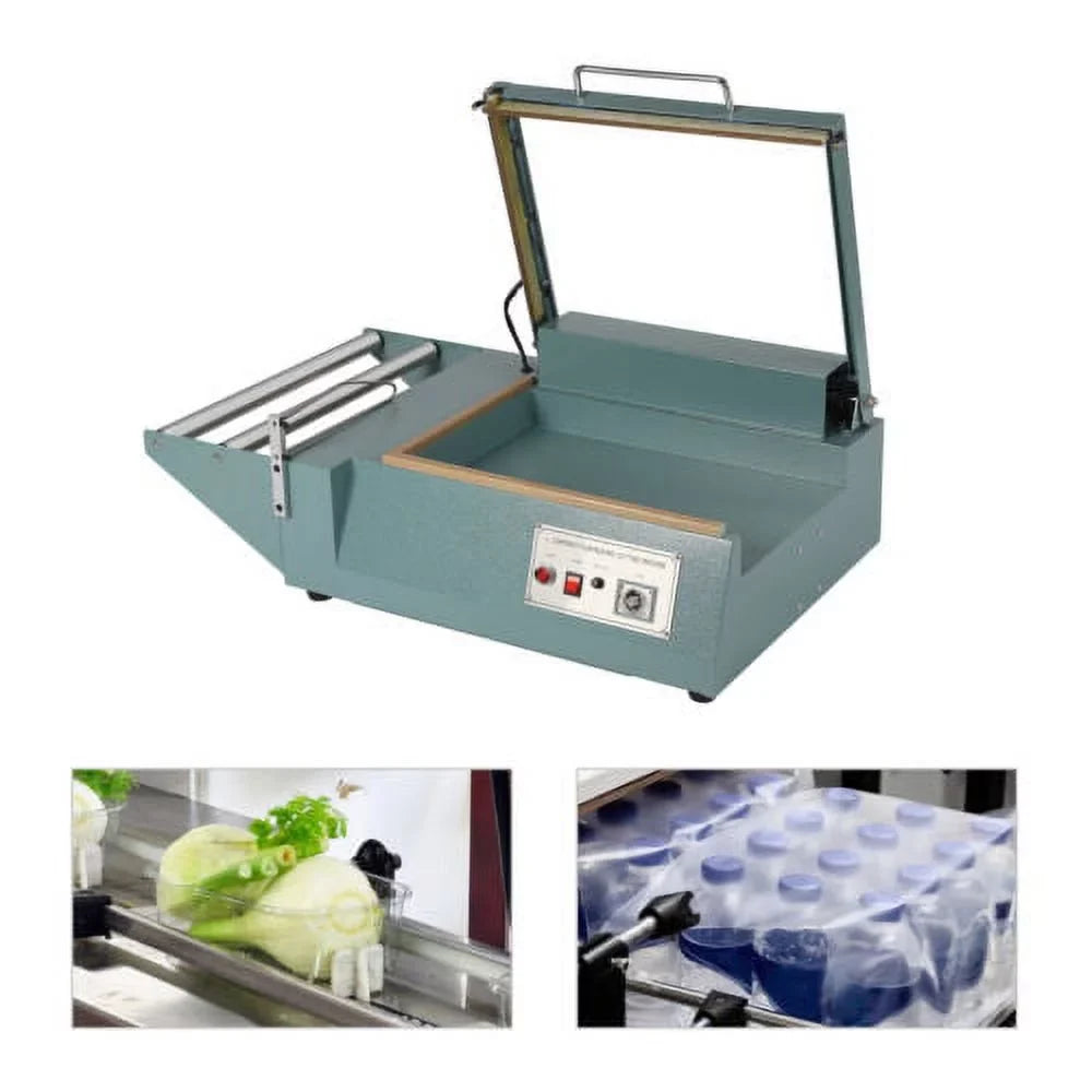 1000W Heat Film Sealer Quick Folding Machine Sealing Wrap Cutter OUKANING Shrink Machine POF Machine Sealing Packing