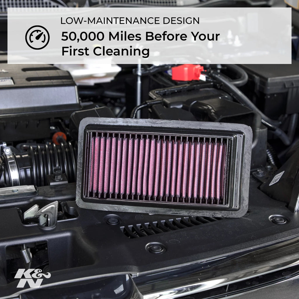 2018-2019 High Premium, Filter: Filter: (Accent, 33-5081 HYUNDAI/KIA Replacement K&N Air Performance, Washable, Rio), Engine