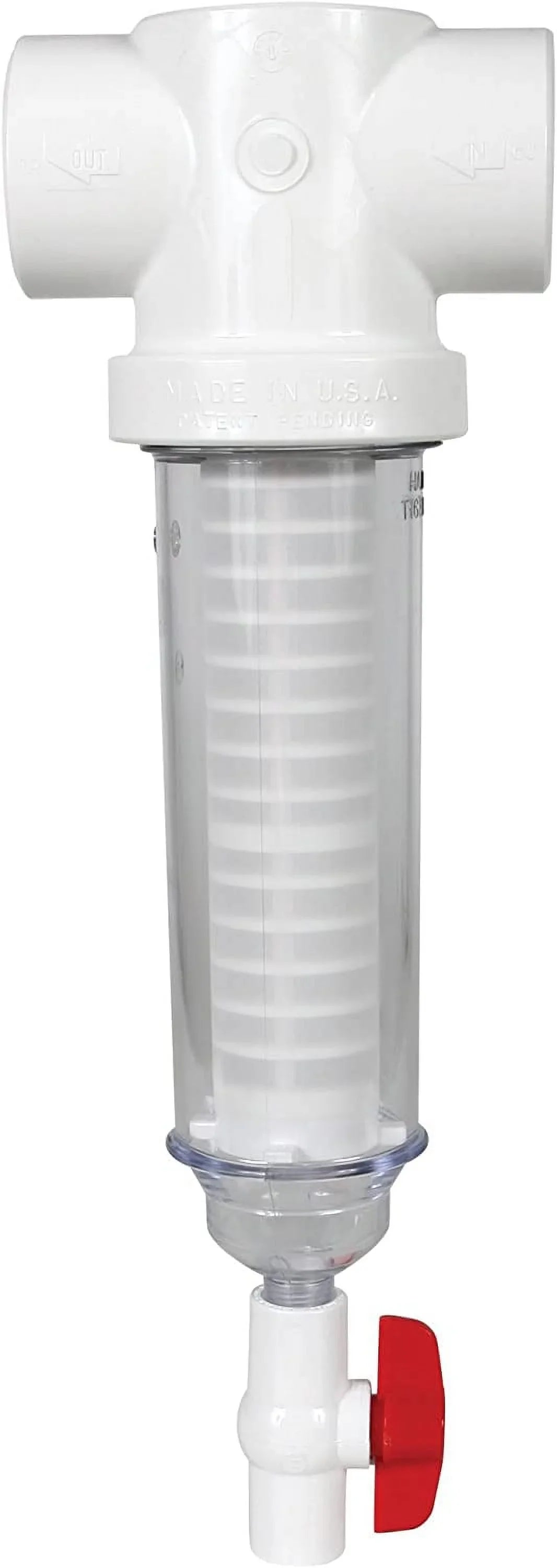 QCAI/Vu-Flow with Polyester Spin Down Filter 2" Screen Mesh 100 Sediment