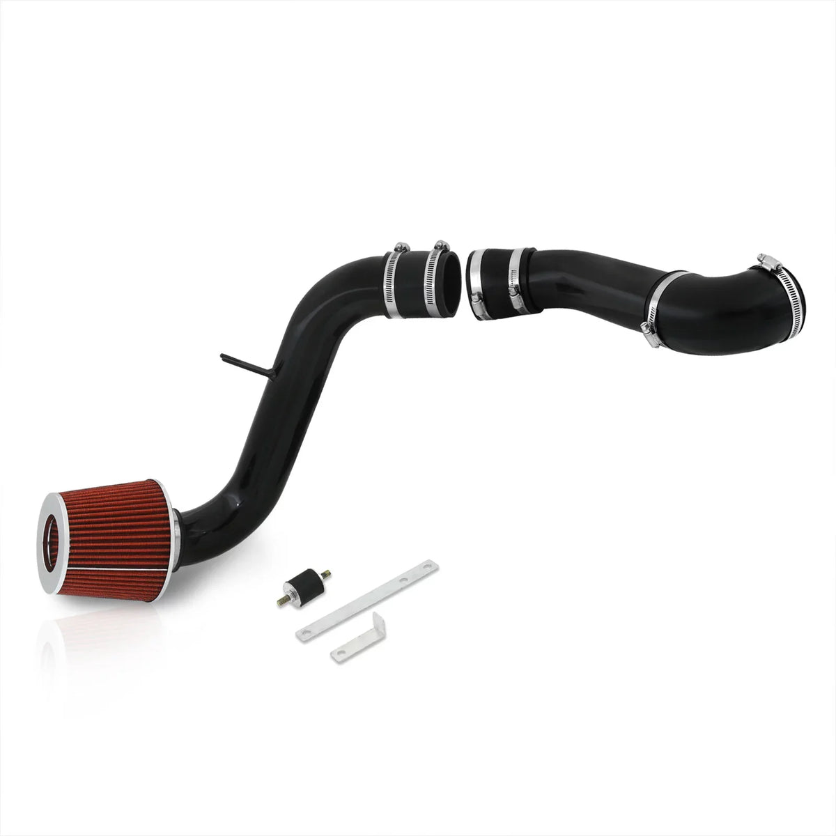 2004 Cold CAI Compatible/Replacement Intake Filter Galant 2.4L Air 2003 Eclipse For Mitsubishi + V6 1999 Aluminum AJP Induction Pipe L4 2005 Piping Black System 2001 JDM Distributors 2002 3.0L 2000