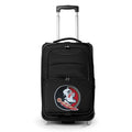 Seminoles Suitcase Florida Black 21" Rolling Carry-On Softside MOJO State