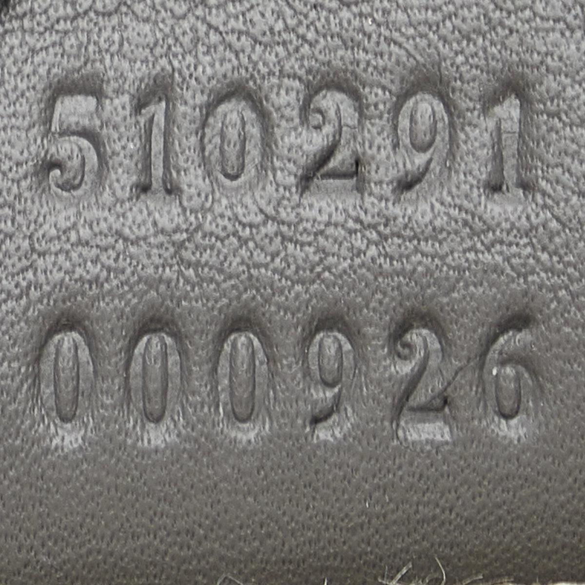 Leather (Good) Calf Pre-Owned Unisex Microguccissima Gray Satchel Authenticated