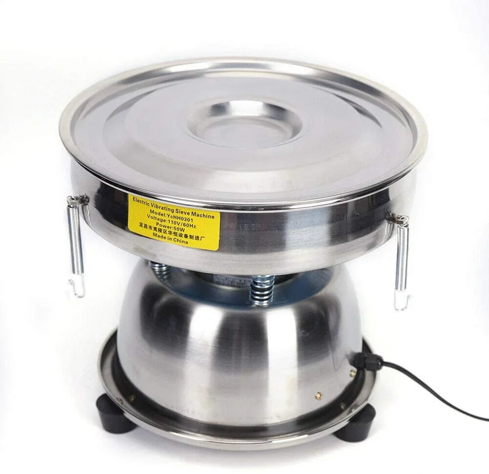 Electric Flour Kitchen Baking Shaker Powder Vibration Commercial Sifter for Sifter, Sieve Machine Home