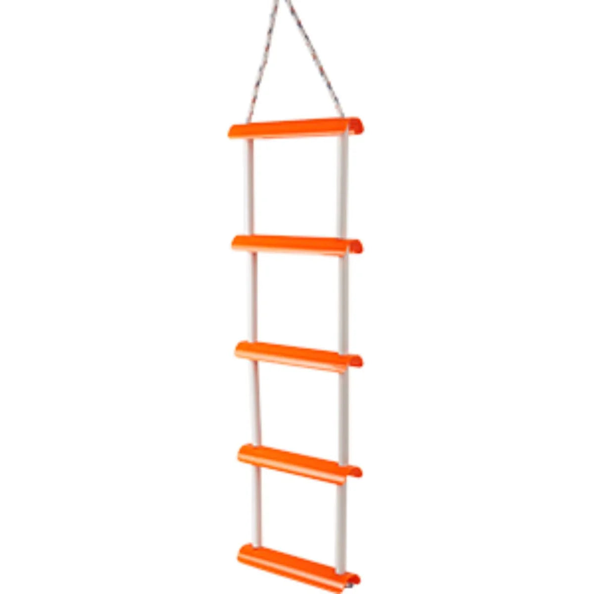 High-Visibility Portable Sea-Dog Boarding Nylon Ladder, Step Line Rope Polycarbonate Orange 582501 5 Emergency and