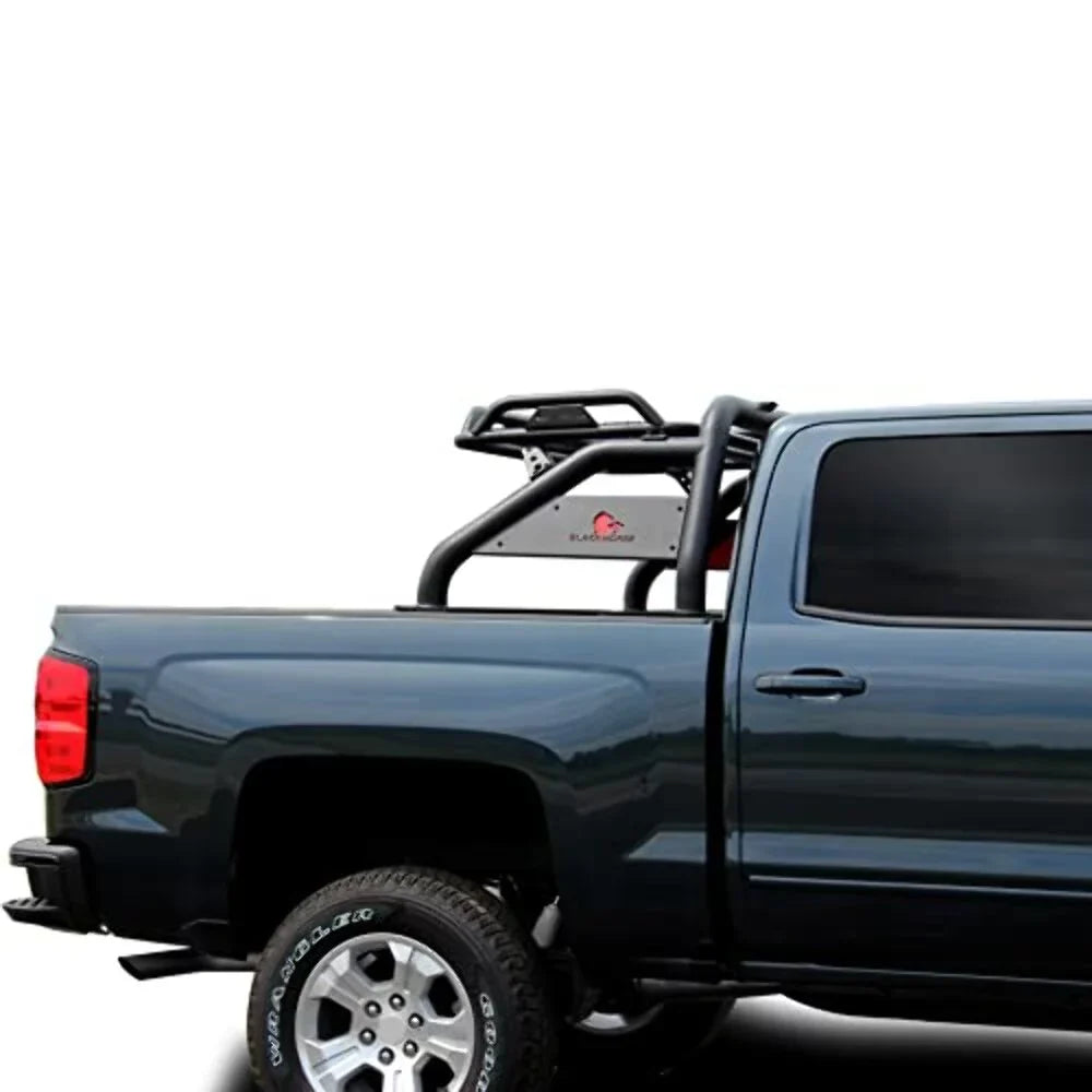 Black Horse Coated Powder Tubular Truck Bed Steel Offroad RB-BA1B Bar