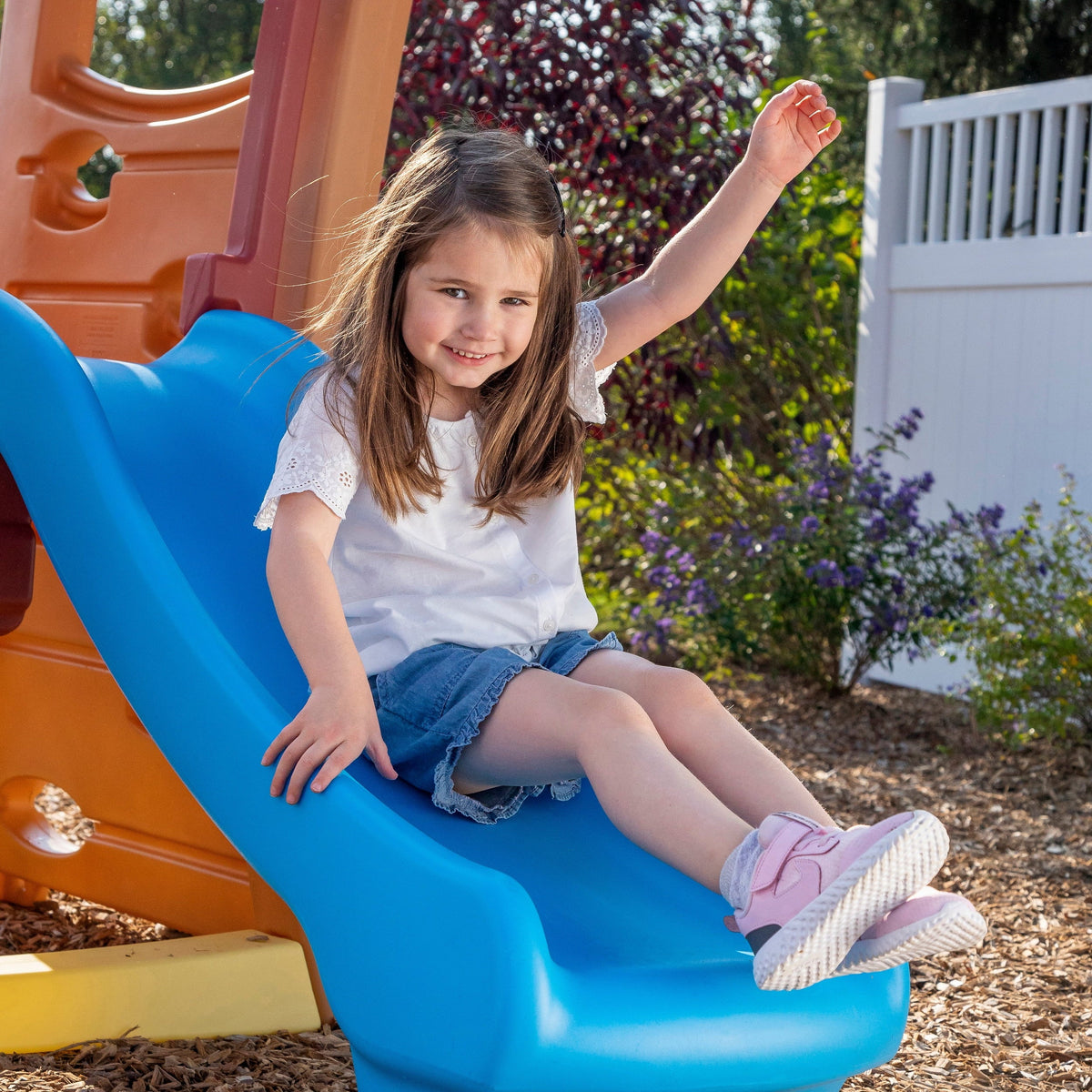 Play Up Double Toddlers Step2 Climber, Slide