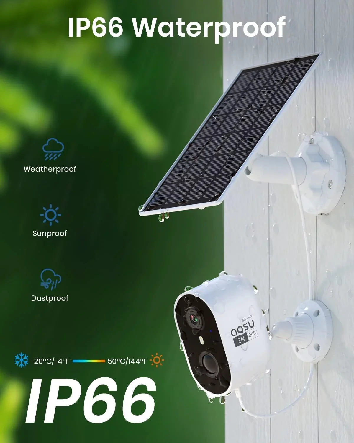 with Alexa 2-Way Spotlight Cameras Talk,Wifi Alarm, AI Security Solar Detection Motion Siren Night Outdoor 2K with & Wireless Outdoor with Color Work Vision, Camera