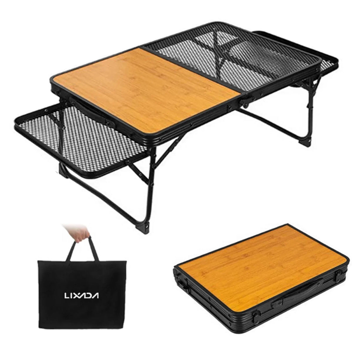 Table Lixada BUZHI ADBEN Outdoor Folding Station dsfen Table,Picnic Picnic Station