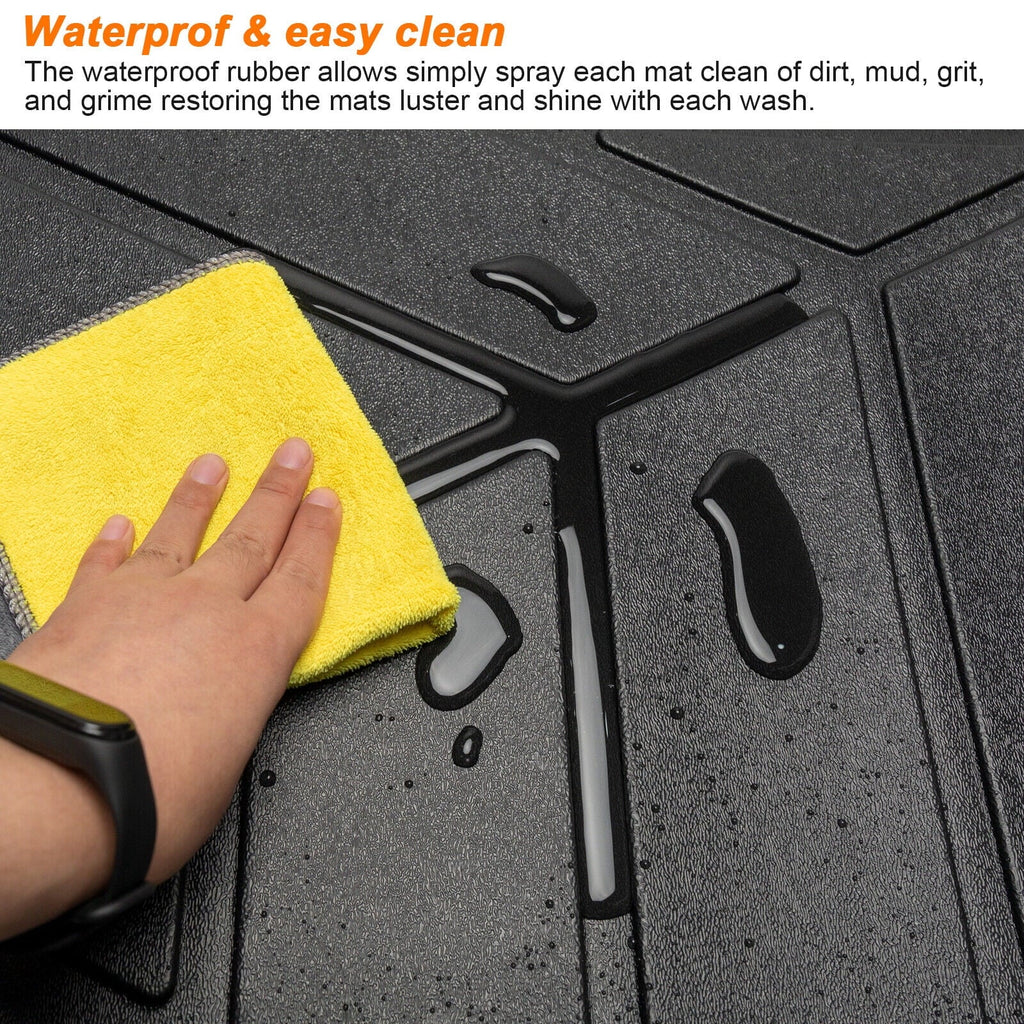 All Trunk Mat Cargo Rear Protector TPE Carpet Liner Rubber Cargo Custom Cherokee Jeep Black 2011-2022 Floor Car Fit Weather Grand