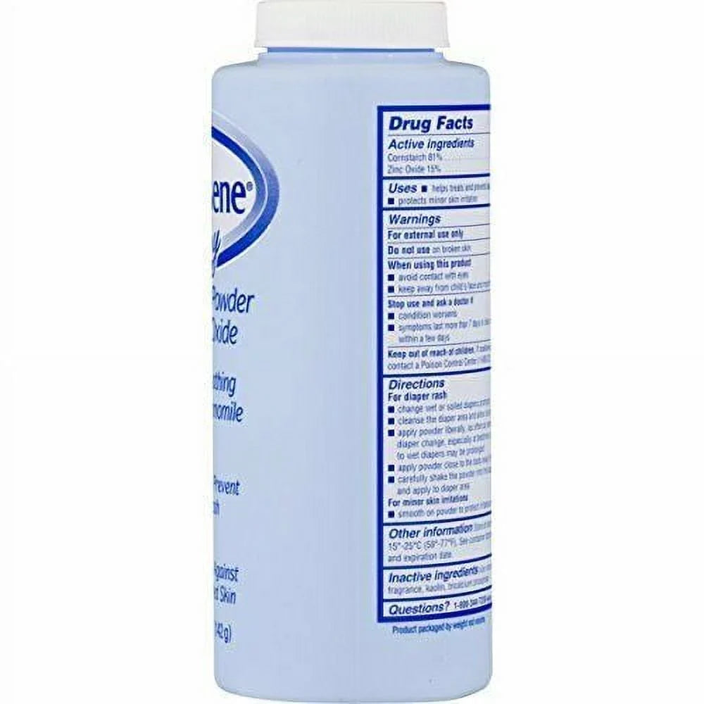 (Pack Zinc Powder Caldesene of Baby Cornstarch 5) 5 Oxide With oz