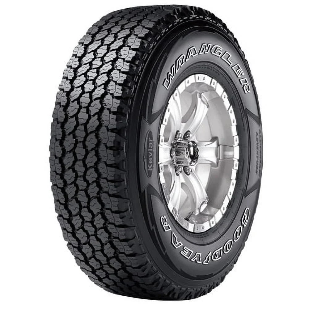 Truck Adventure Light with Wrangler Kevlar 275/65R18 Tire Terrain 116T All Goodyear All-Terrain