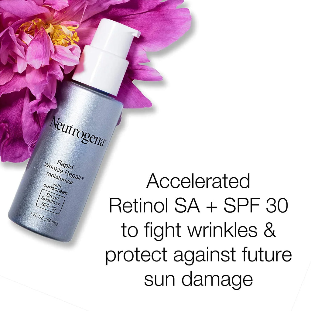 30, Repair Wrinkle oz "Neutrogena Moisturizer, 1 Rapid SPF (Pack of 2)"