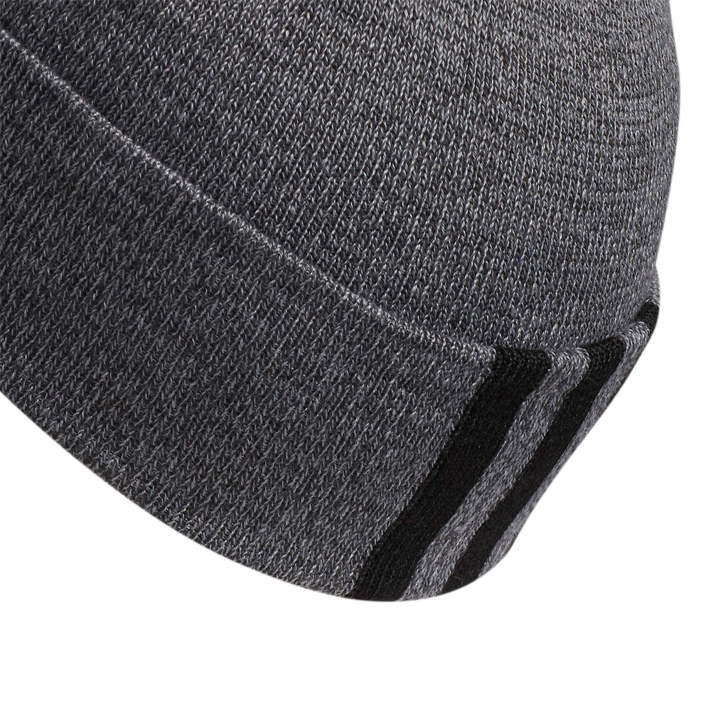 Beanie, Size Men's Carbon-Grey Twist/Black/White F21, Fold Amplifier One