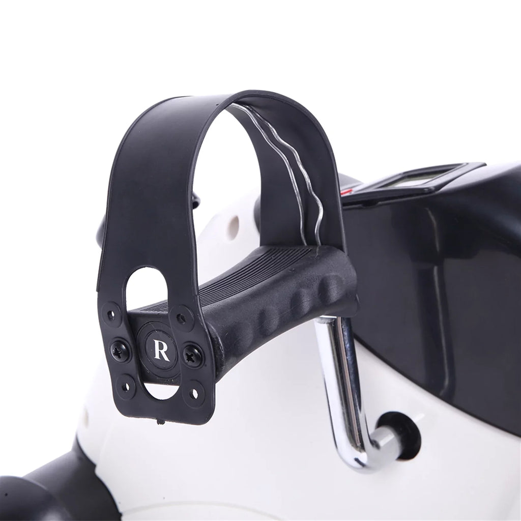 & and Use Exercise Home Mini White Bike Feet Trainer Hands Portable Black