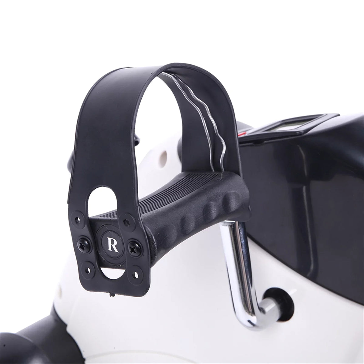 & and Use Exercise Home Mini White Bike Feet Trainer Hands Portable Black