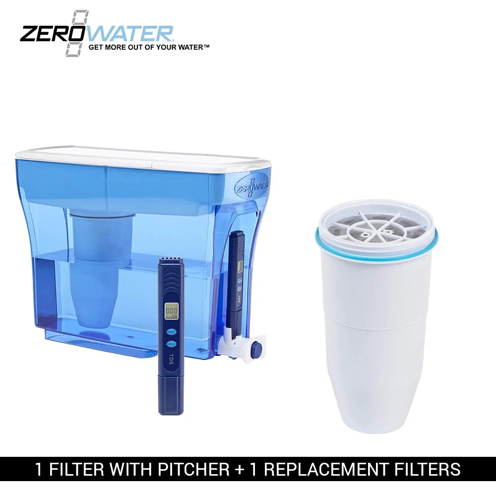 Water 23 Meter with Pitcher Water ZD018, ZD-018 ZeroWater Quality Filter Cup