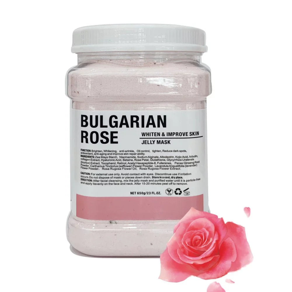 Mask Crystal Moisturizing Jelly Facial Mask Mask Crystal Facial Rose Rose Powder Petal