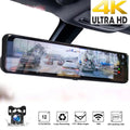 Dash Screen Camera Touch for Front Car 12inch Camera Dual 4K Backup Ele-mall Rear Cam, Wide Dual Dash w/Night Angle Car G-Sensor Vision