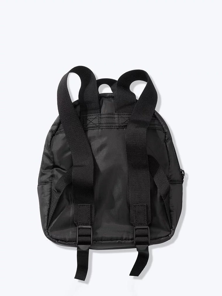 Mini Black Secret Victoria's New Backpack Bag Logo Tote Pink