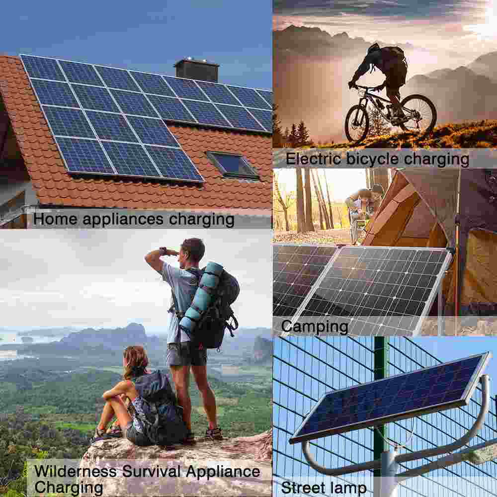 panel kit outdoor source MDHAND charger 200W solar solar car home controller emergency camping charge with light