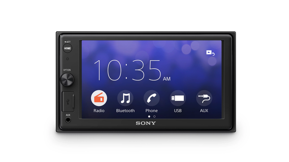 x 4 55 receiver - Watts Digital 6.2" - Display Touch NEW Screen - XAV-1500