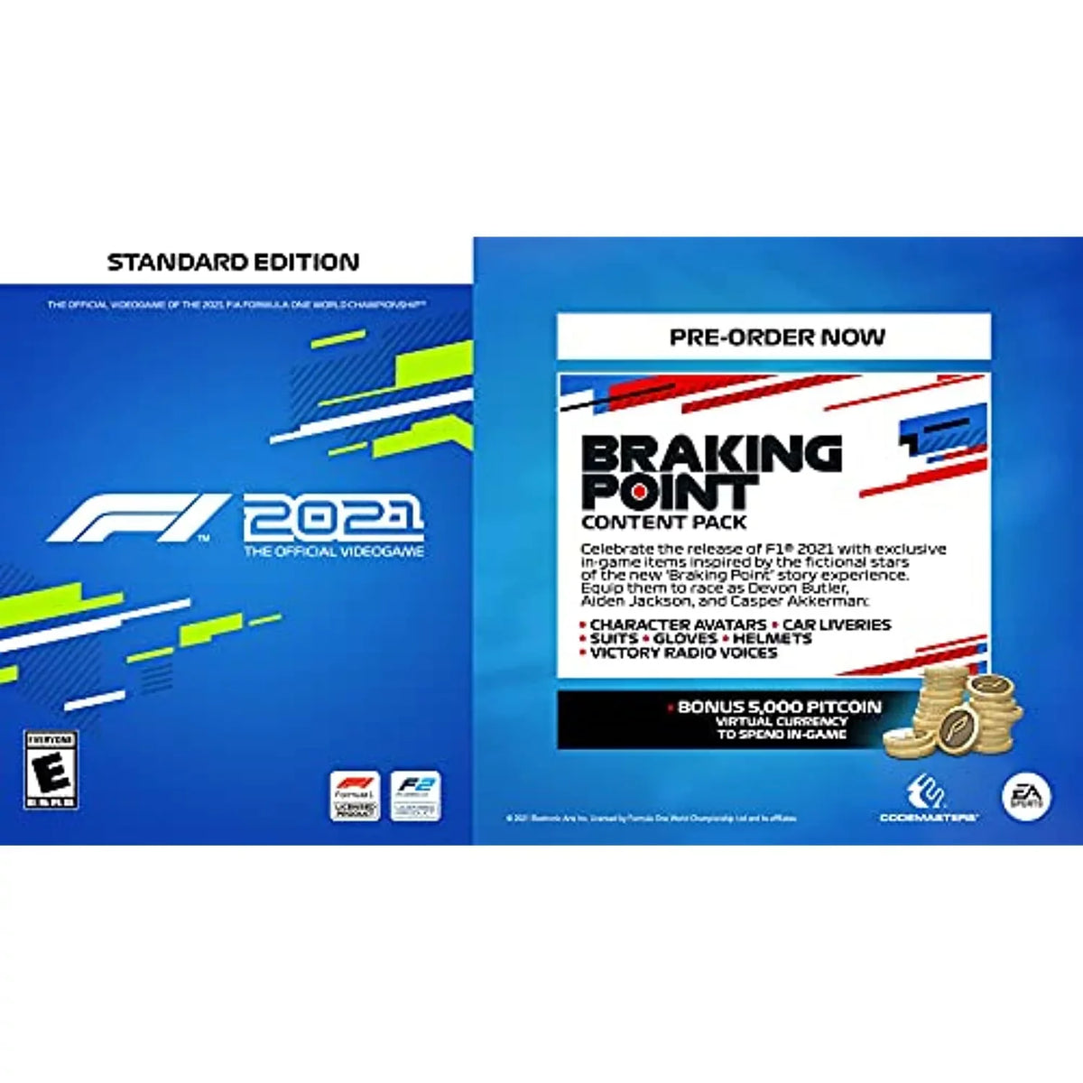 4 - Playstation 2021 F1
