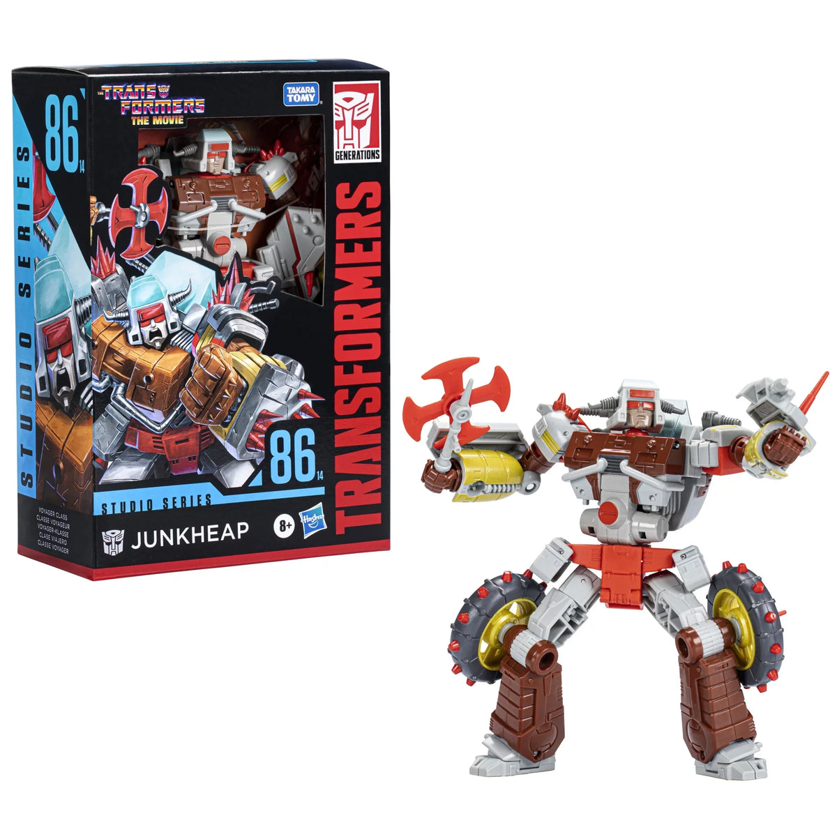 Figure Series The Movie 86-14 Studio Action Voyager Junkheap Transformers: Transformers