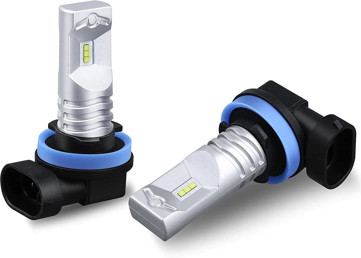 Bright H8 LED Alla 2014 Santa 6000K Replacement 2013 H8LL 2x Bulbs 2015 Xenon Front White Lamps Light for Super Fe 2016 Lighting XL Fe/Santa Fog